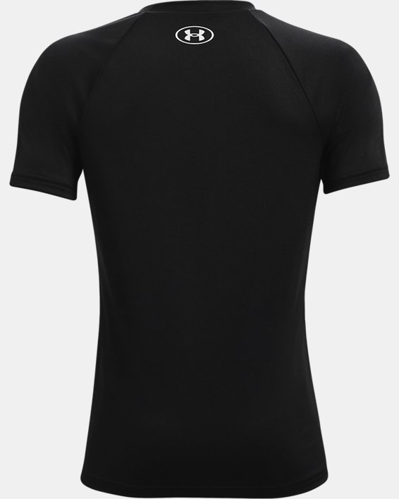 Jongensshirt UA Tech™ Big Logo met korte mouwen, Black, pdpMainDesktop image number 1